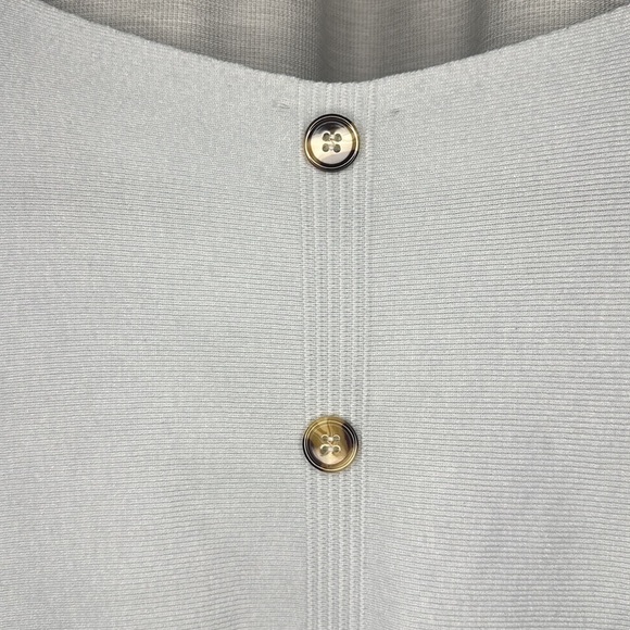 VILA MILANO RIBBED SWEATER SHIRT (SIZE L) - Picture 6 of 6